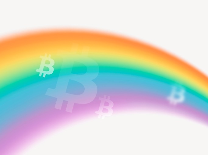 نمودار رنگین‌کمانی بیت کوین (Bitcoin Rainbow Chart) چیست؟